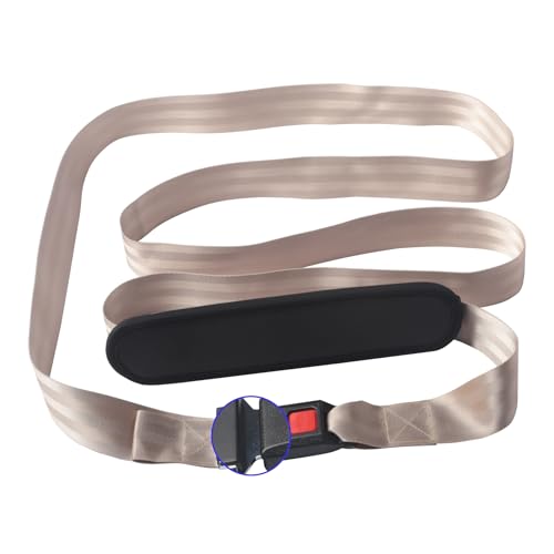Mobilization Belt(9.8Ft) -Physical Therapy Strap for Physical Therapy, Rehabilitation, and Manual Therapy, Mobilization Belt Physical Therapy - Strongly Recommended by physicalTherapists - color: khaki