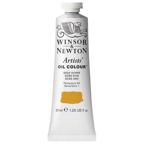 Winsor & Newton Artists' Oil Color, 37ml (1.25 oz) Tube, Gold Ochre - color: Gold Ochre, style: 1.25-oz Tube