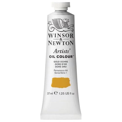 Winsor & Newton Artists' Oil Color, 37ml (1.25 oz) Tube, Gold Ochre - color: Gold Ochre, style: 1.25-oz Tube