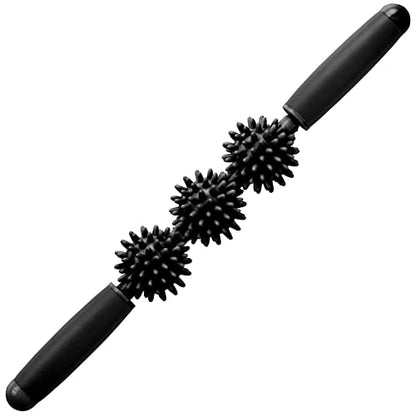 Coolife Fascia Muscle Roller, Cellulite Massager, Fascia Roller Stick - color: Black
