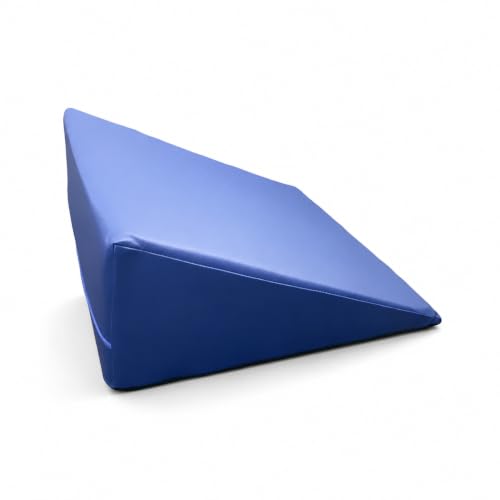 Physical Therapy/Massage Table Positioning Back Wedge 22" x 20" x 10" (Firm Wedge, Blue) - color: Blue, size: Firm Wedge