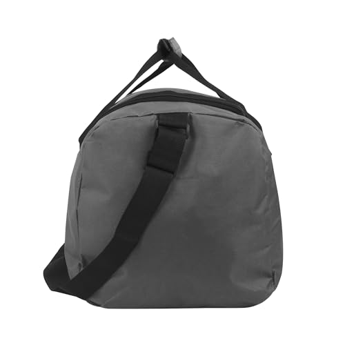 40 Liter, 22 Inch Reflective Duffle Bag with Shoulder Strap for Men, Women, Travel - color: Grey
