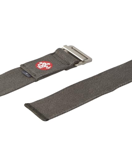 Manduka Align Yoga Strap - color: Thunder Grey, size: 10 Feet
