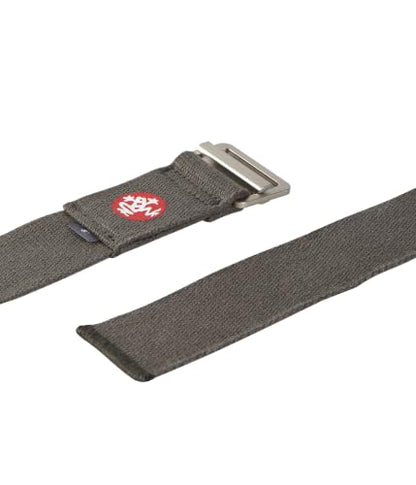 Manduka Align Yoga Strap - color: Thunder Grey, size: 10 Feet