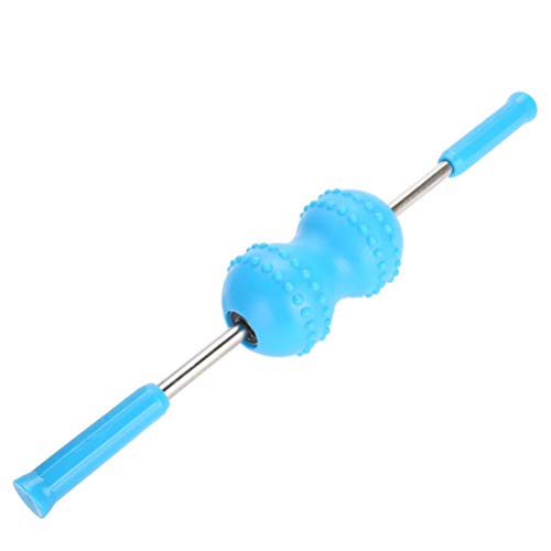 Back Roller, Multifunctional Muscle Roller Stick, 18.9 Inch Stick Massage Rollers, Blue Foam Rollers for Yoga, Recovery, Workouts