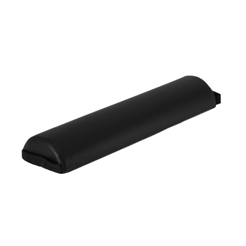 Physical Therapy/Massage Table Positioning Bolsters 26" x 6" x 3" (Black, Half Round) - color: Black, size: Half Round
