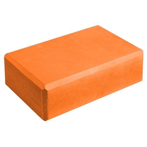 3in Foam Bulk Yoga Blocks, 10 Pack - color: Orange