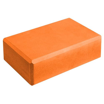3in Foam Bulk Yoga Blocks, 10 Pack - color: Orange