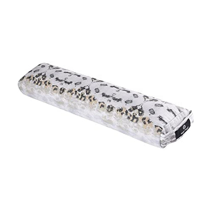 Hugger Mugger Pranayama Yoga Bolster - Very Firm, use Under Length of Spine for Deeper Breathing or Under Ankles, Handmade in The USA - color: Wild Sky