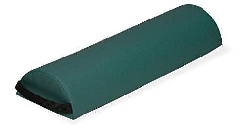 EarthLite Massage Bolster Pillow Half Jumbo, 29in Length x 9in Width x 4.5in Height - color: Teal
