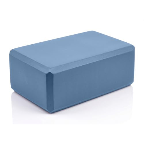 Bulk 4in Foam Yoga Blocks, 6 Pack - color: Slate