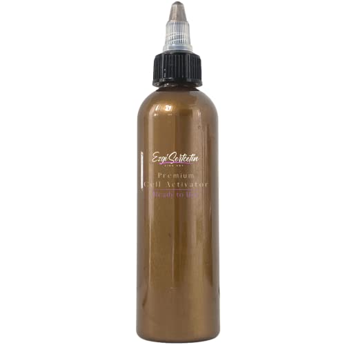 Cell Activator for Acrylic Pouring Paint, Metallic Brownie - color: Metallic Brownie