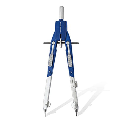 STAEDTLER Comfort 4 Pc Metal 6" Quick Setting Compass Set, 551 02
