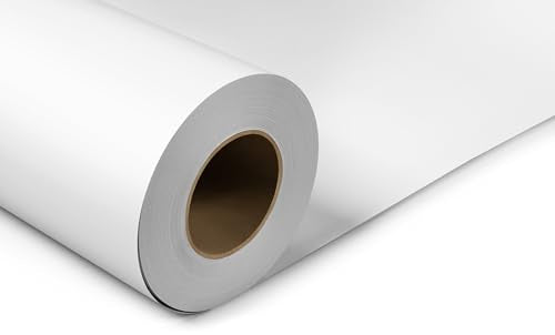 Denny Mfg Seamless Paper Backdrop for Photoshoot,Bright White, 107in x 36ft | Photoshoot backdrop, Matte Finish for Portraits, Product Photos and Video Shoots, with Free Roll Gaffer Tape (2 in x 13 ft) - color: Bright White, size: 107 in x 36 ft