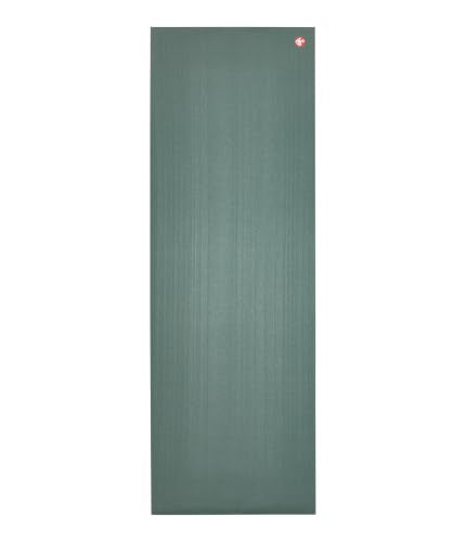 Manduka PROlite Yoga Mat 4.7mm | Lifetime Durability | Hygienic Construction | Teacher Approved - color: Black Sage, size: 71" x 24"