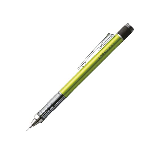 Tombow Mechanical Pencil, Monograph 0.5mm, Neon Yellow (DPA-134C) - color: Neon Yellow