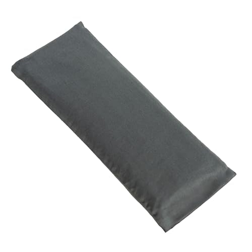 4 Pack Unscented Sateen Eye Pillows, Charcoal - color: Charcoal