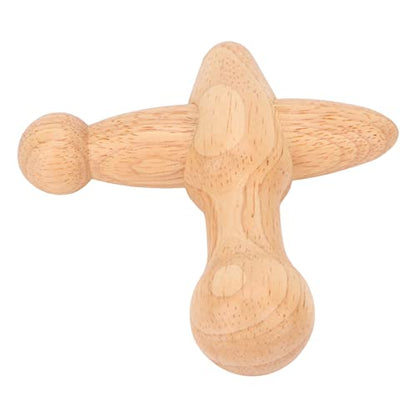 Trigger Point Massager Tool, Wood Deep Tissue Acupressure Massage Tools for Full Body Relaxing, Handcrafted Thumb Saver Massager