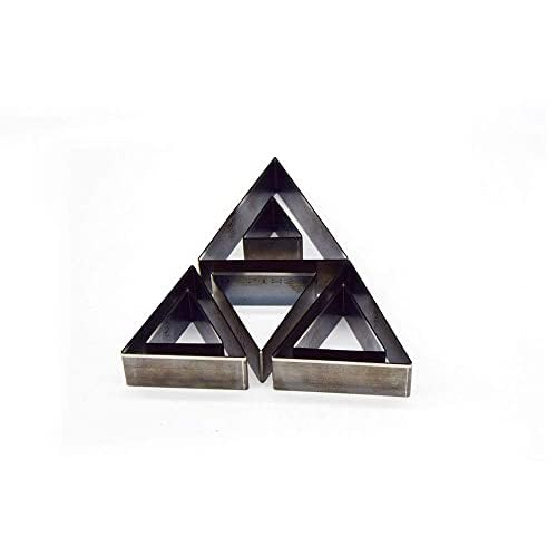 Alloy Steel Triangle Shape Cutting Die for Cardboard, Leather, PVC, Fabric Good Helper for Handicraft (Steel06) - color: Steel06