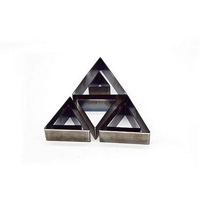 Alloy Steel Triangle Shape Cutting Die for Cardboard, Leather, PVC, Fabric Good Helper for Handicraft (Steel06) - color: Steel06