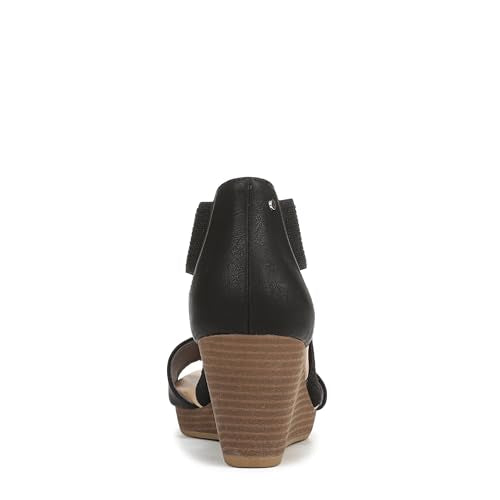 Dr. Scholl's Barton Band - color: Black Smooth, size: 8