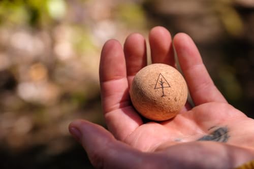 Travel Cork Massage Ball | Lightweight, Sustainable Alternative to Lacrosse Ball for Muscle Pain Relief (1.4 Inch (Pack of 2), Sanded Cork) - size: 1.4 Inch (Pack of 2)