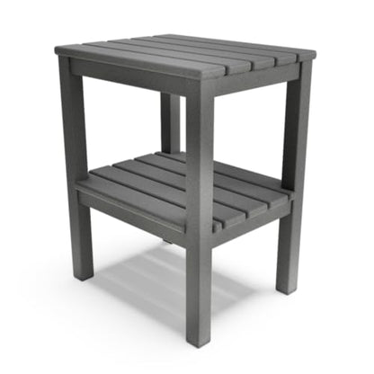 BY THE YARD Accent Table (Gray) - color: Grey