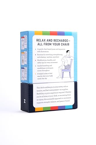 Chair Yoga Deck: 75 Simple Poses for Improved Strength, Mobility, and Flexibility