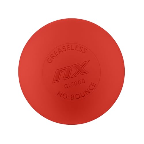 Pearl NX Greaseless Lacrosse Balls by Guardian Innovations - Long Lasting, No-Bounce Balls Perfect for Indoor Play and Practice - size: 10 Pack
