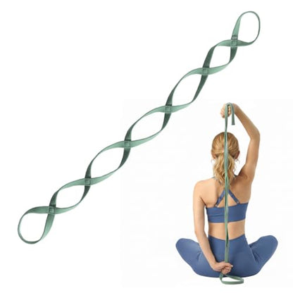 VRTX Fabric Stretch Strap for Yoga, Pilates & Home Workout, Single Band | Patented Intelli-Weave technology delivers skin-friendly comfort, reinforced durability, and machine-washable convenience. - size: Light (6.6-22lbs)