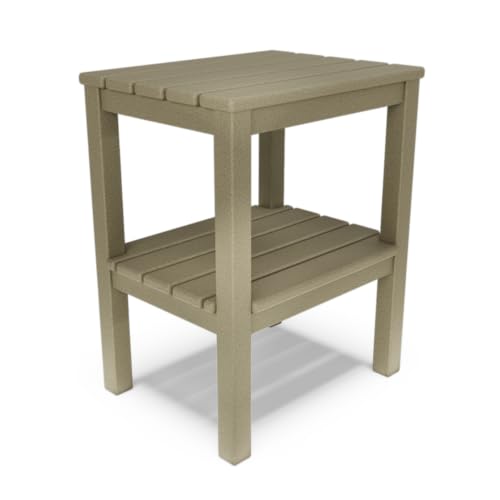 BY THE YARD Accent Table (Weathered Wood) - color: Weathered Wood