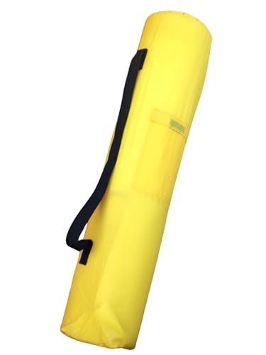 43"x9"x9" (Yellow, L) Replacement Bag for Folding Camping Chair, Camp Chairs, Hammock, Yoga Mat, Beach Chair, Umbrella, Tent Bag 420D Oxford Polyester Fabric w/Side Pockets - color: Yellow, size: Large 43"x9"x9"