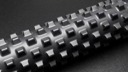 RumbleRoller Extra Firm Foam Roller Deep Tissue Massage Roller for Muscle Recovery (31 Inches Full Size) - size: Extra Firm, 31x6 Black