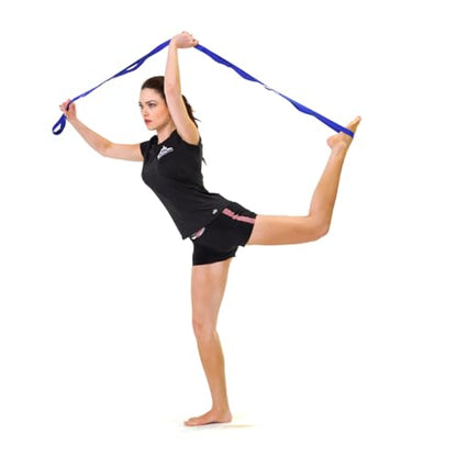 Black Mountain Products Stretch Strap with Instructional Guide - color: Pink