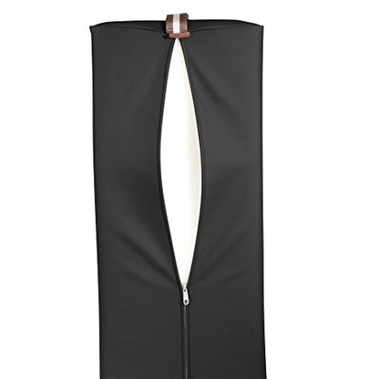 Master Massage 9"x26" Semi-round Massage Bolster -black - color: Black