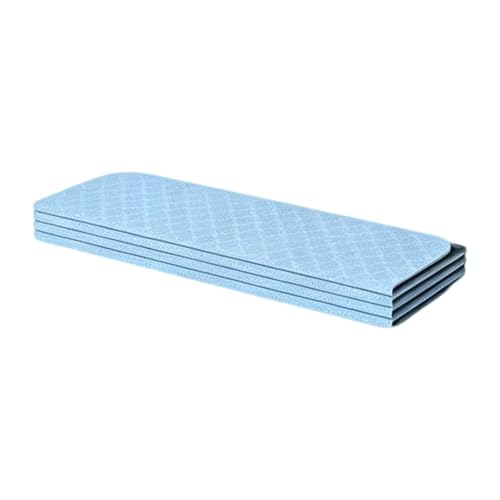 Foldable Yoga Mat, 72.8 x 31.5"(8mm) Extra Thick, Non-Slip TPE | 8-Fold Portable Fitness Exercise Mat for Yoga, Pilates, Gym, Home & Full-Body Workouts, Strength Training