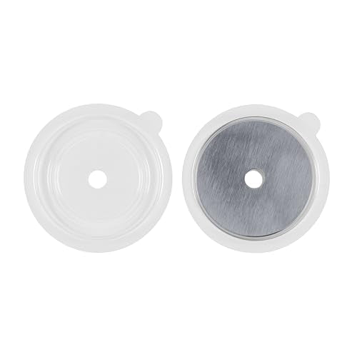 Fiskars 60mm Titanium Rotary Cutter Blade Replacements for Fabric, 2-Pack | For Thick Fabric, Premium Steel w/ Titanium Coating for Durability, Precision Cutting for Crafts, Sewing & Quilting Projects - size: 60mm, style: 2 Pack - Titanium