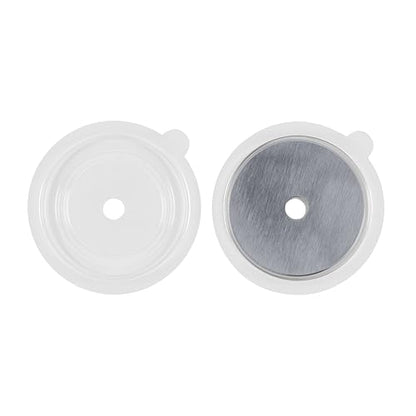 Fiskars 60mm Titanium Rotary Cutter Blade Replacements for Fabric, 2-Pack | For Thick Fabric, Premium Steel w/ Titanium Coating for Durability, Precision Cutting for Crafts, Sewing & Quilting Projects - size: 60mm, style: 2 Pack - Titanium