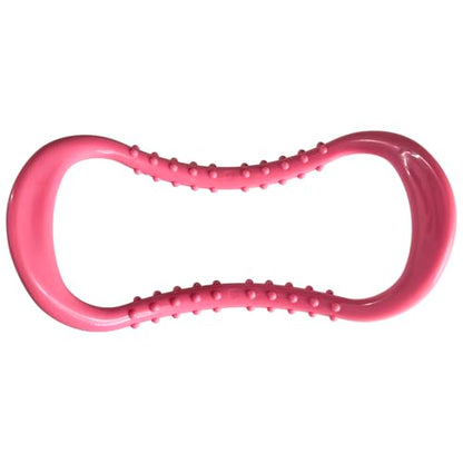 Yoga Circle Stretch Resistance Ring Pilates Bodybuilding Fitness Workout Tools, Non Stretchable，Workout Fitness, PP Material, Non-Slip Handles, Massage Point Design