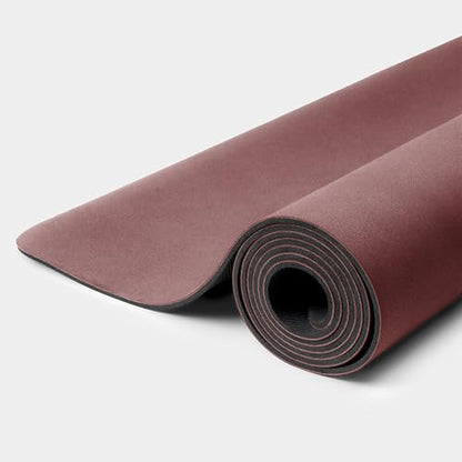 WeGym Yoga Mat, 4 mm Cushioned Non-Slip for Yoga, Pilates and Home Workouts - color: Rose Pink, style: Polyurethane