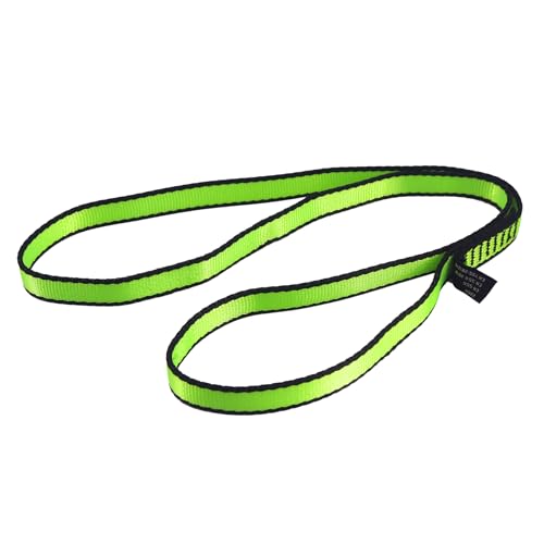 NewDoar 16mm Climbing Sling UIAA CE Certified,23KN EN566 Certified,Climbing Utility Cord Rock Climbing,Creating Anchors System,Rappelling Gear,Perfect for Tree Work - color: Green, size: 24"/60cm/1pcs
