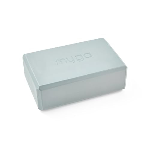 MYGA Yoga Block,Lightweight EVA Foam Yoga Brick,High Density Non-Slip Block for Yoga Poses, Pilates, Balance and Flexibility - color: Teal, size: One Size