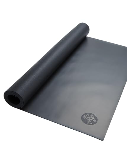 Manduka GRP Adapt Travel Yoga Mat 71" - 1.5mm | Foldable & Travel friendly | Ultimate Grip | Sweat ready for Any Style of Yoga | 71 x 24 x 1/16 inches - color: Carbon Black
