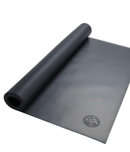 Manduka GRP Adapt Travel Yoga Mat 71" - 1.5mm | Foldable & Travel friendly | Ultimate Grip | Sweat ready for Any Style of Yoga | 71 x 24 x 1/16 inches - color: Carbon Black