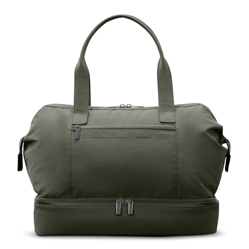 Samsonite Better Than Basic 드롭 바텀 위켄더 - color: 올리브