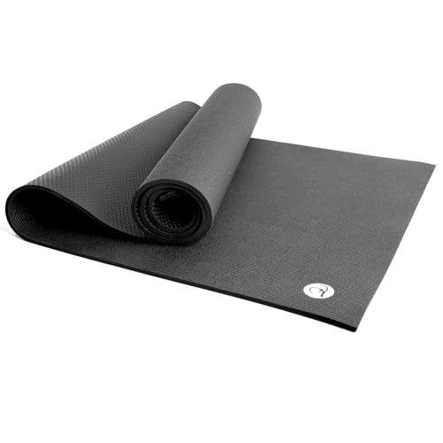 Yoga Mat, 6mm Extra Thick High Density Exercise Mat, Non-Slip Anti-Tear Mat for Yoga, Pilates, Fitness & Home Workout(71" x 24" x 6mm)