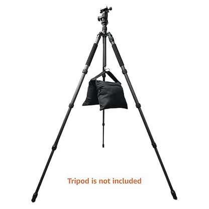 Amazon Basics Photography Sand Bags for Light Stands with Handle, 4-Pack, Black - size: Pack of 4