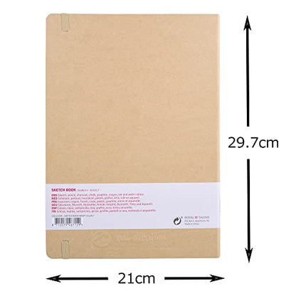 Talens Japan T9314-433M 452280 Art Creation Sketchbook, Drawing Notebook, 8.3 x 11.8 inches (21 x 30 cm), Craft Paper - color: craft paper, size: 21×30cm