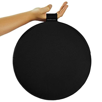 Retrospec Sedona Meditation Cushion, Buckwheat Pillow, Meditation Pillow - color: Black, size: 1 Count (Pack of 1)