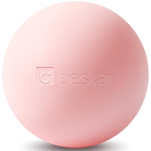 Massage Lacrosse Balls for Myofascial Release, Trigger Point Therapy - color: Pink